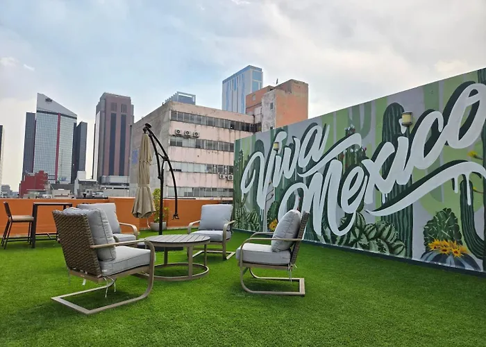 Private Rooftop By Reforma Ave 2br Parking