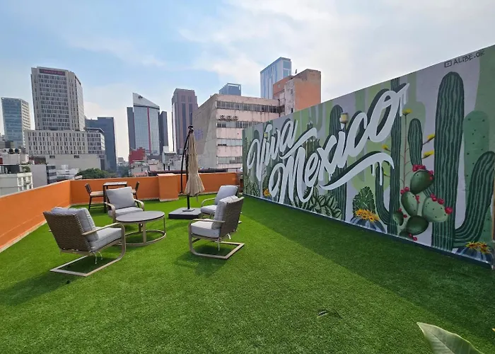 Private Rooftop By Reforma Ave 2br Parking