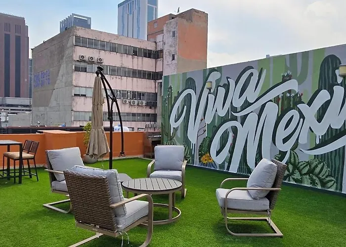 Private Rooftop By Reforma Ave 2br Parking *