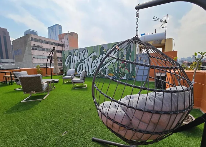 Private Rooftop By Reforma Ave 2br Parking Apartment