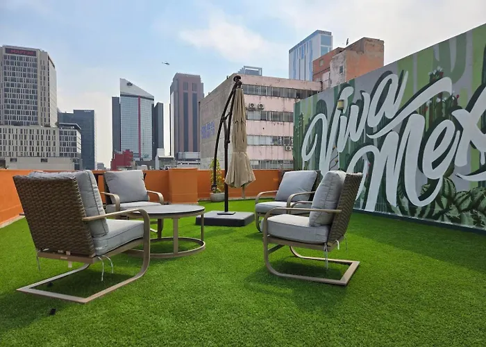 Private Rooftop By Reforma Ave 2br Parking
