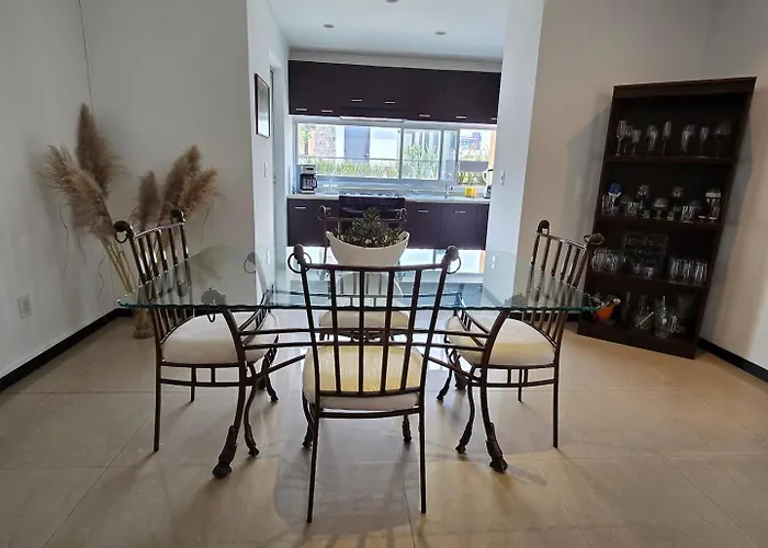Apartment Private Rooftop By Reforma Ave 2br Parking